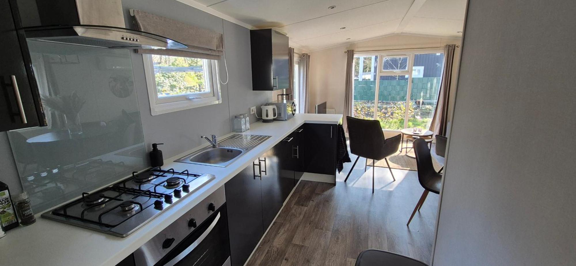 Het Veluwse Boshuisje Knus Chalet Met Omheinde Tuin Op De Veluwe Hoenderloo Zewnętrze zdjęcie