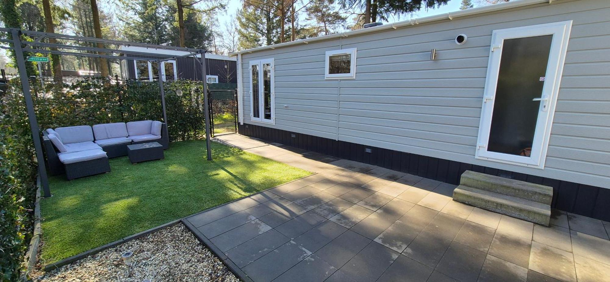 Het Veluwse Boshuisje Knus Chalet Met Omheinde Tuin Op De Veluwe Hoenderloo Zewnętrze zdjęcie