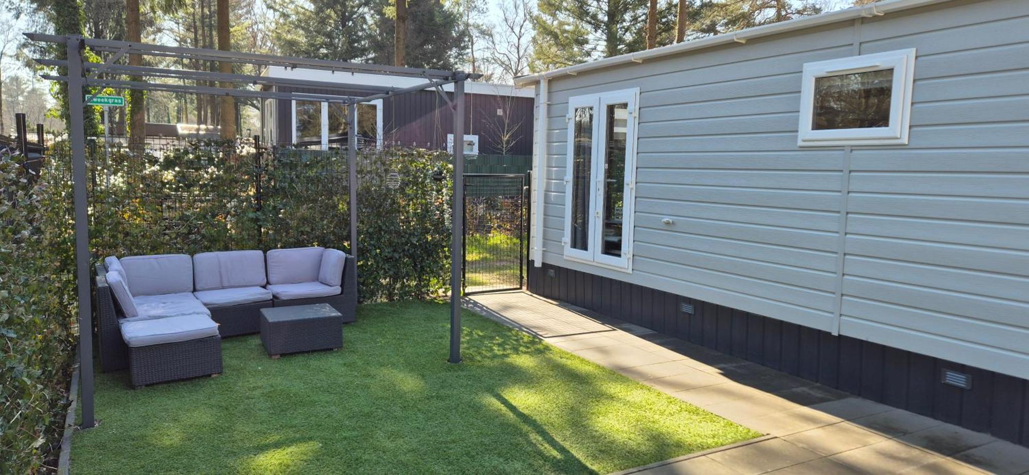 Het Veluwse Boshuisje Knus Chalet Met Omheinde Tuin Op De Veluwe Hoenderloo Zewnętrze zdjęcie